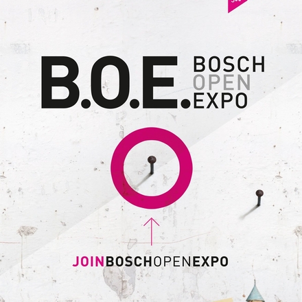 Bosch Open Expo inschrijving geopend