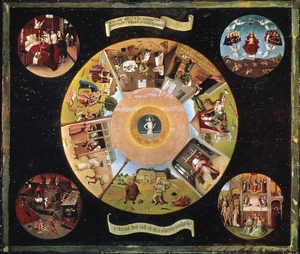 Zeven hoofdzonden en vier uitersten Zeven hoofdzonden en vier uitersten