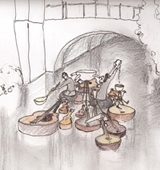 afbeelding muziekeiland op Bossche Binnendieze