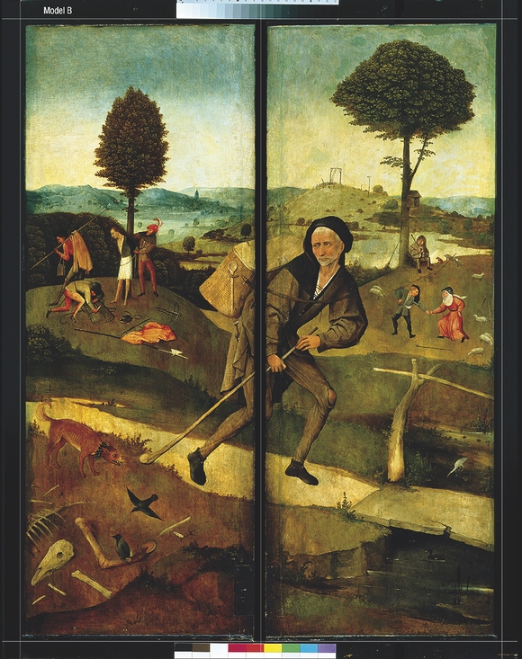 Buitenluik Hooiwagen