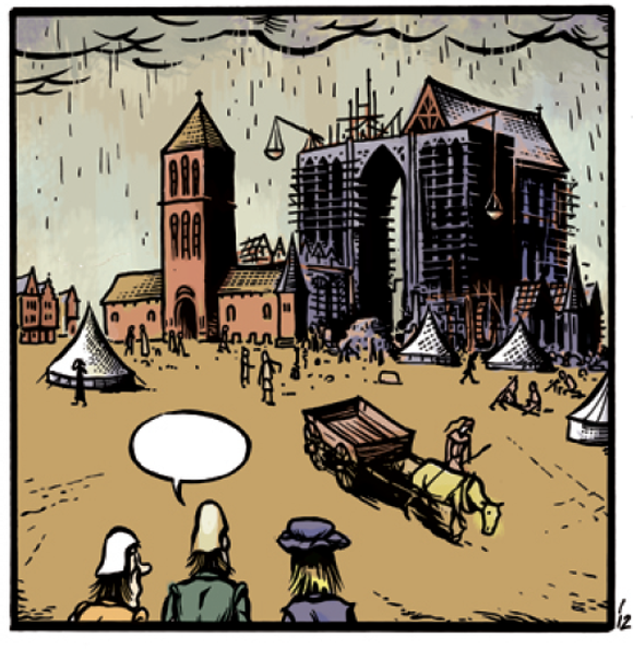 De Sint Jan in aanbouw